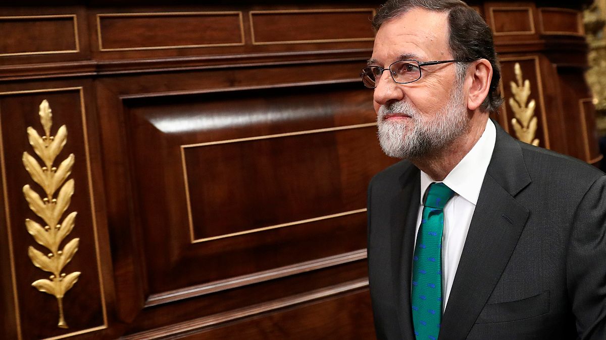 Ds Parlament sprach Rajoy am Freitag sein Misstrauen aus und setzte ihn ab