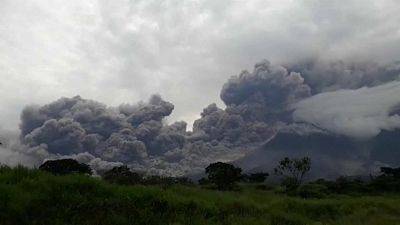 Гватемала: извержение Фуэго