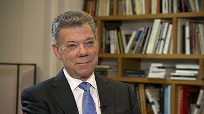 الرئيس الكولومبي ليورونيوز: اتهمت بمحاولة وضع البلاد على منحى كاسترو وتشافيز 