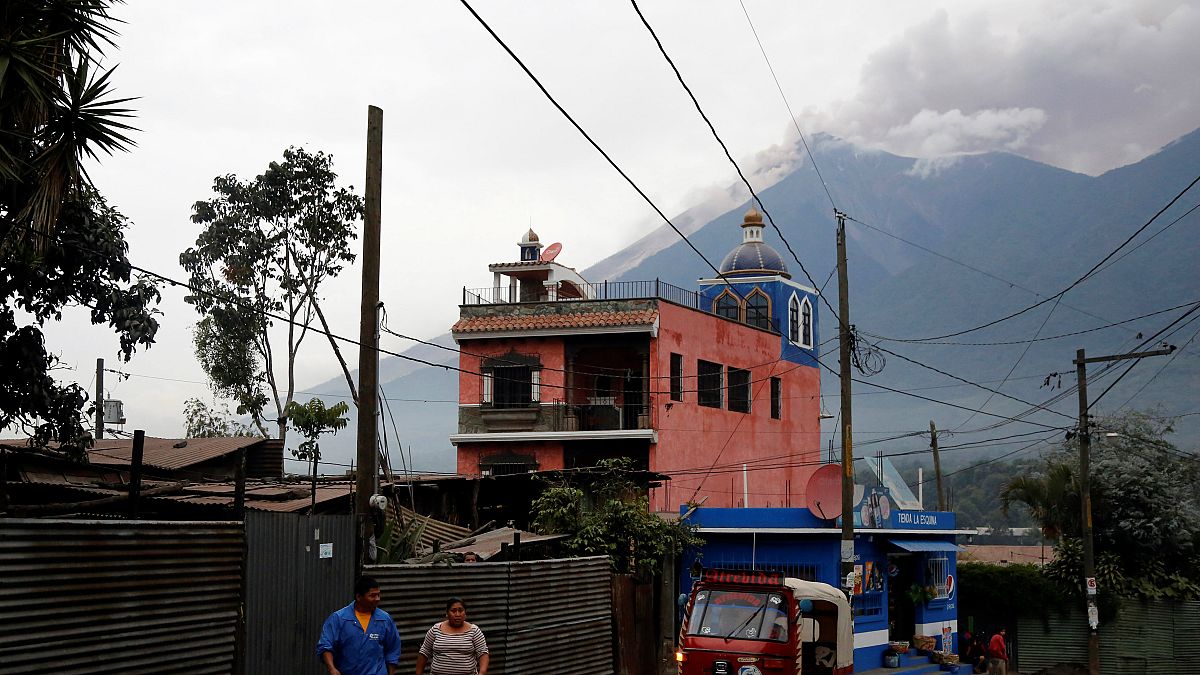 Guatemala'da son 40 yılın en büyük volkan patlaması