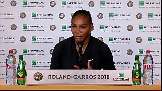 Serena Williams se retira de Roland Garros