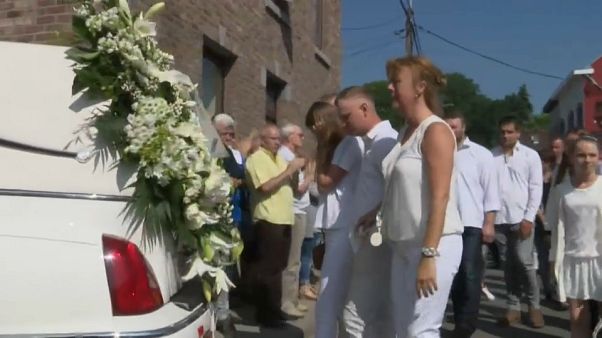 Funeral held for youngest Liege terror victim Funeral held for youngest Liege terror victim