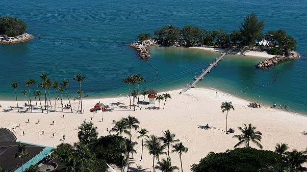 Gipfeln, wo andere Urlaub machen: Singapur bereitet sich auf Kim und Trump vor Gipfeln, wo andere Urlaub machen: Singapur bereitet sich auf Kim und Trump vor