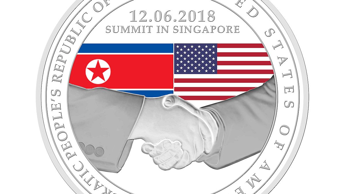 Singapore Mint release commemorative coins in honour of Trump-Kim summit 