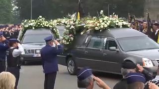 Végső búcsú a Liege-i rendőr áldozatoktól