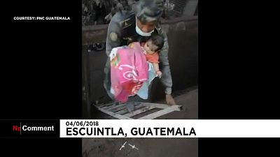 O salvamento milagroso de um bebé na Guatemala