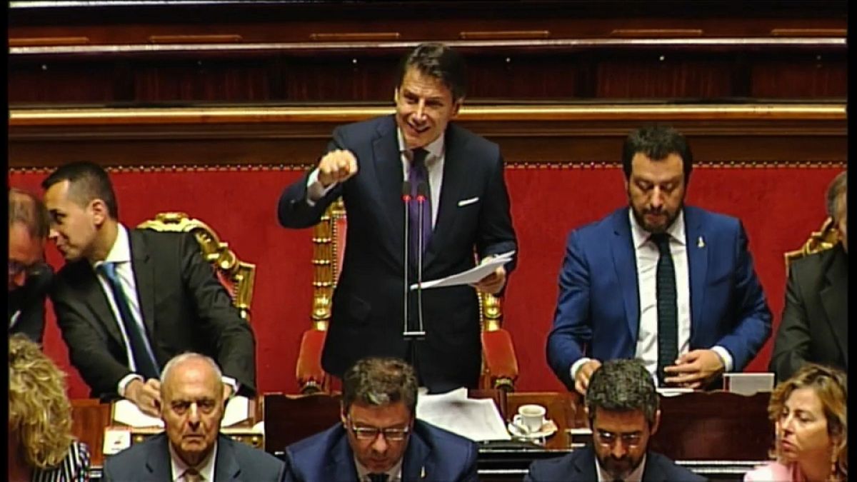 Itália: Governo de Giuseppe Conte apresentado no senado