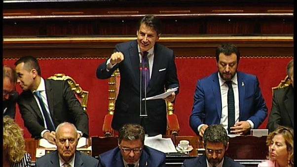 Itália: Governo de Giuseppe Conte apresentado no senado Itália: Governo de Giuseppe Conte apresentado no senado