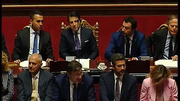 Róma: a szenátus előtt az új kormányprogram Róma: a szenátus előtt az új kormányprogram