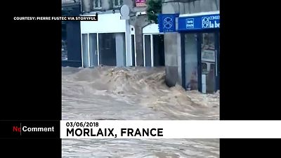 La Bretagne sous l'eau