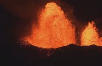 Night Survey of Kilauea Region Reveals Spectacular Lava Displays