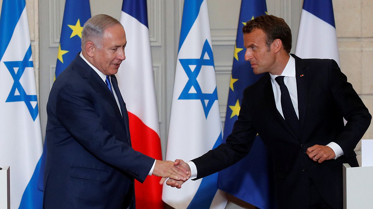 Netanyahu e Macron, um encontro com vista para o Irão