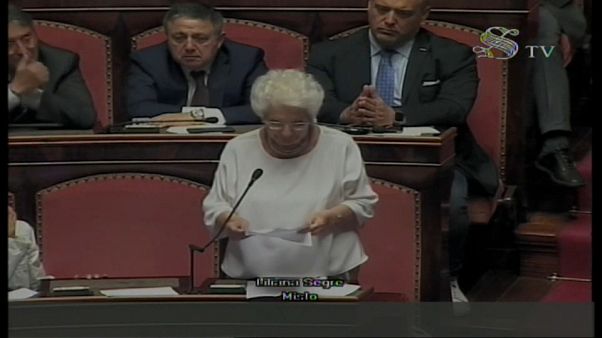 Liliana Segre, senadora italiana: "Yo también fui clandestina" Liliana Segre, senadora italiana: "Yo también fui clandestina"