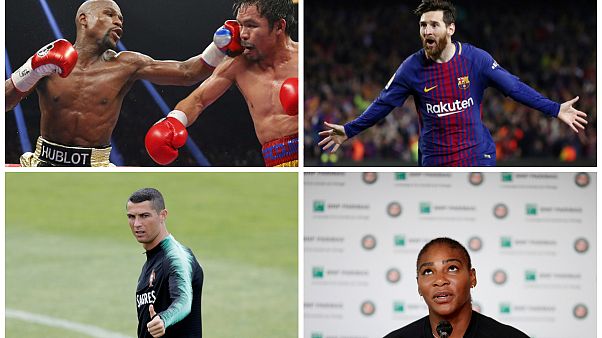 Dünyanın en çok kazanan 100 sporcusu Dünyanın en çok kazanan 100 sporcusu