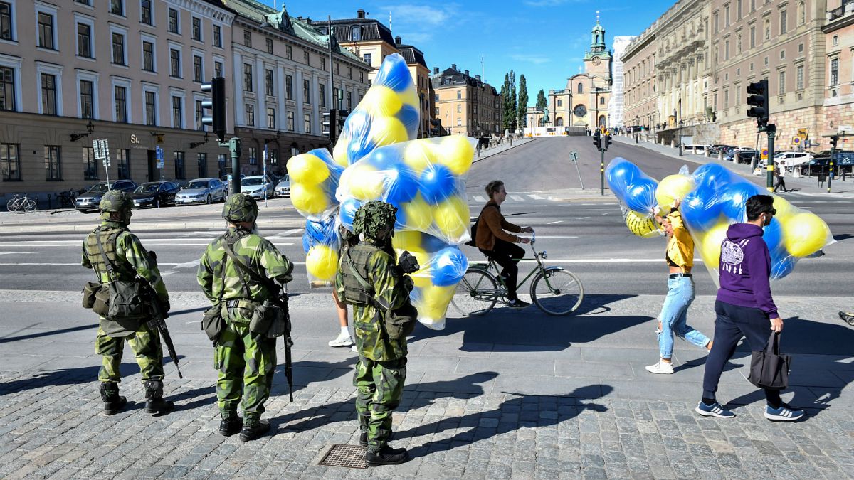 Sweden mobilises its entire volunteer army for first time since 1975