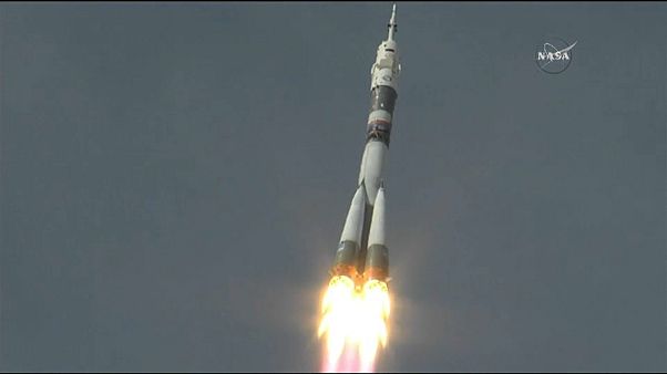 Astronaut Alexander Gerst auf dem Weg zur ISS Astronaut Alexander Gerst auf dem Weg zur ISS