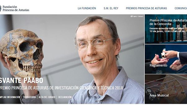 Svante Päävo, el hombre que demostró que llevamos dentro un neardental, Premio Princesa de Asturias de Investigación Svante Päävo, el hombre que demostró que llevamos dentro un neardental, Premio Princesa de Asturias de Investigación