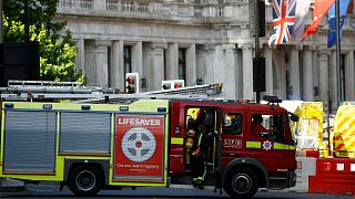 Londres : spectaculaire incendie dans un hôtel de luxe