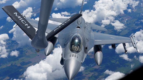 Exercício aéreo militar dos EUA na Estónia Exercício aéreo militar dos EUA na Estónia
