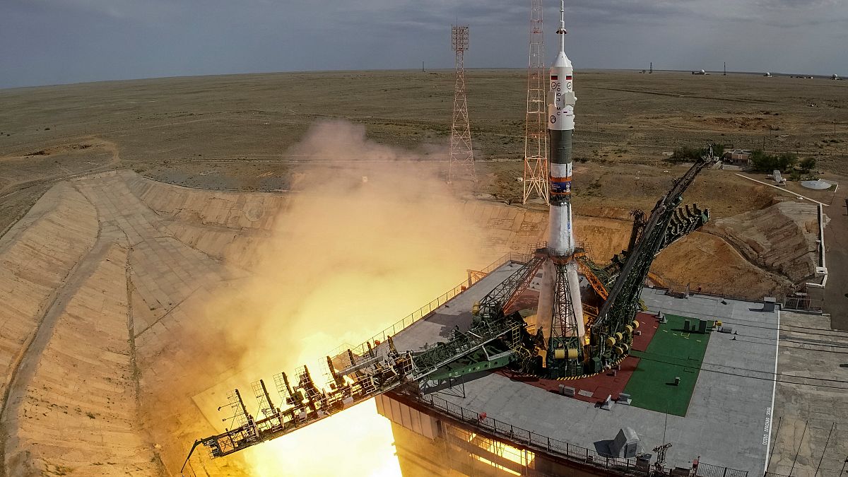 Εκτοξεύθηκε το ρωσικό διαστημόπλοιο Σογιούζ