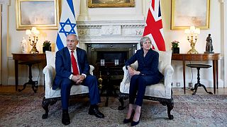  Theresa May - Benjamin Netanyahu