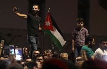 En Jordania, las manifestaciones se extienden por todo el país