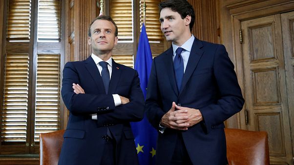 G7: Macron und Trudeau erwarten Streit mit Trump G7: Macron und Trudeau erwarten Streit mit Trump
