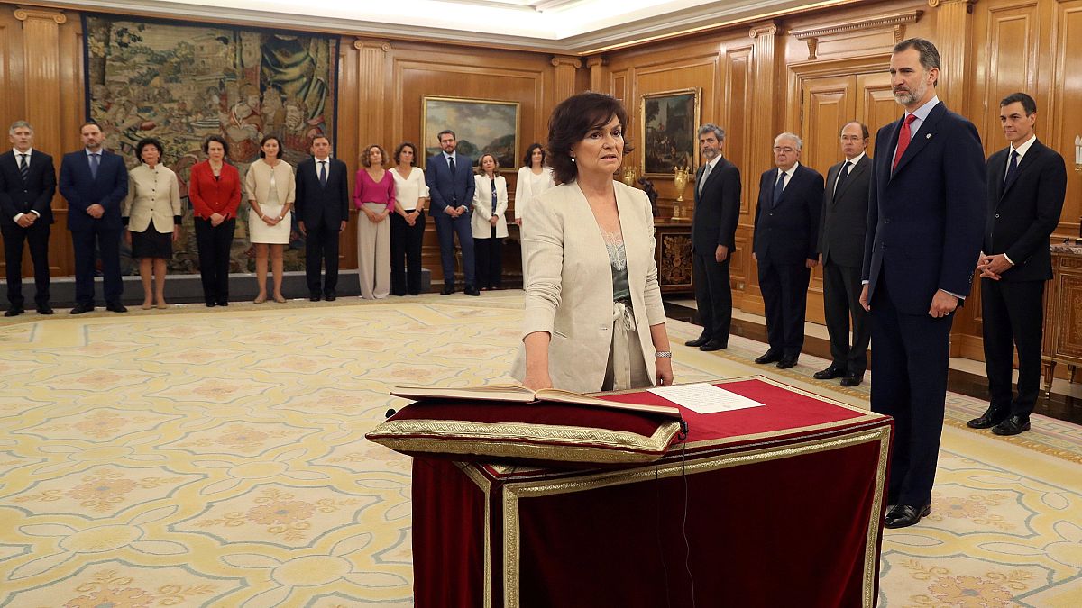 Hivatalban az új spanyol kormány