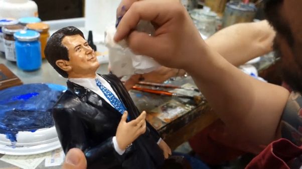 Le Premier ministre italien bientôt dans votre crèche Le Premier ministre italien bientôt dans votre crèche