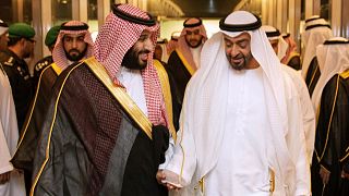 وليي العهد السعودي محمد بن سلمان والإماراتي محمد بن زايد آل نهيان - رويترز.