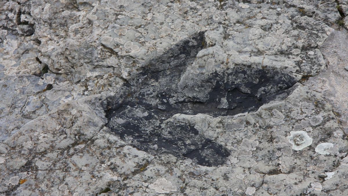 Gizemli şekiller dünyanın en eski ayak izi olabilir