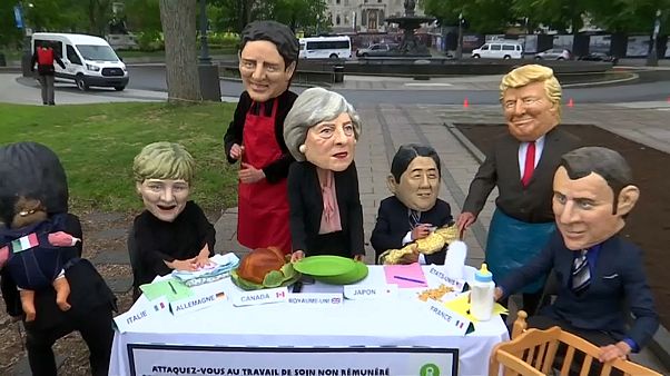 Oxfam-Aktion: G7-Staaten müssen mehr für Frauen tun Oxfam-Aktion: G7-Staaten müssen mehr für Frauen tun