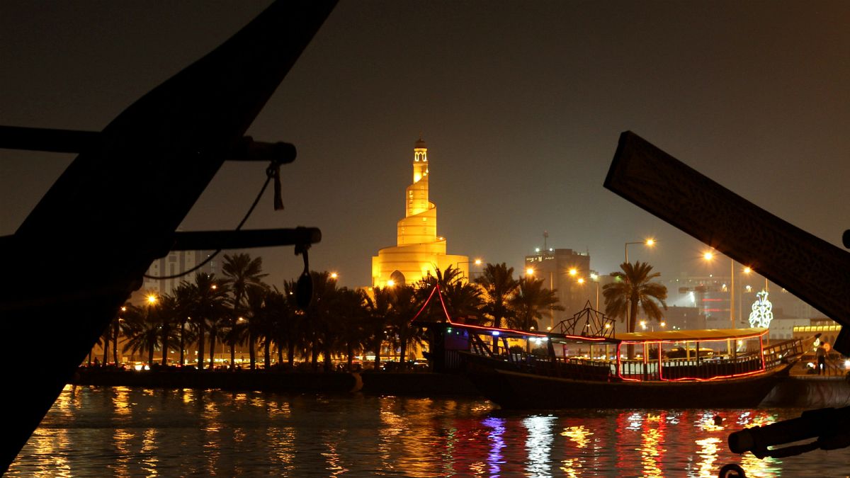 العاصمة القطرية، الدوحة، تصوير نسيم زيتون - رويترز.
