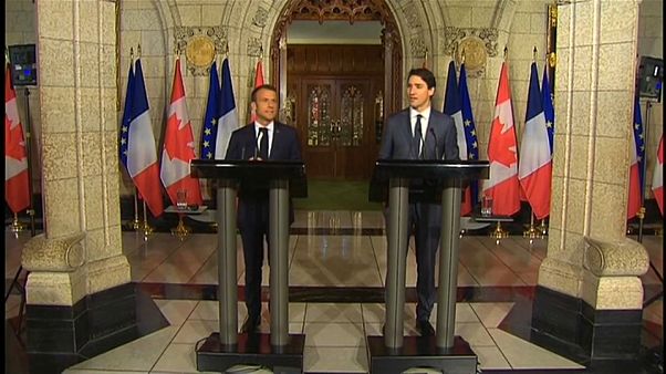 Macron abre G7 a equacionar G6 Macron abre G7 a equacionar G6