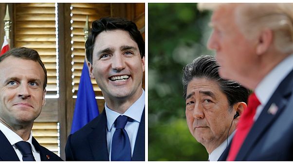 Macron'dan Trump'a G7 öncesi rest Macron'dan Trump'a G7 öncesi rest