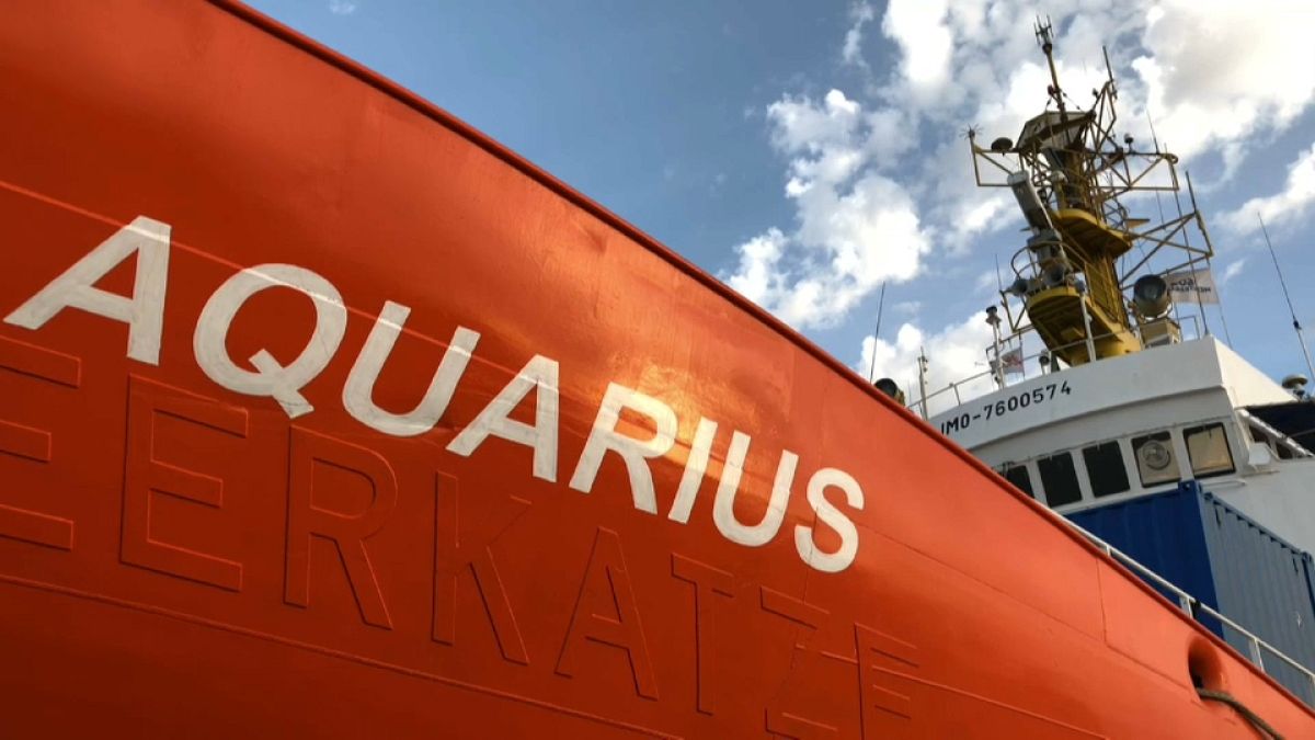 Subimos al Aquarius, el barco que salva vidas en el Mediterráneo