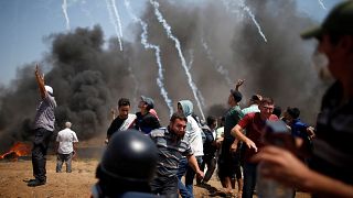 Un centenar de heridos en las protestas en Gaza, entre ellos dos periodistas