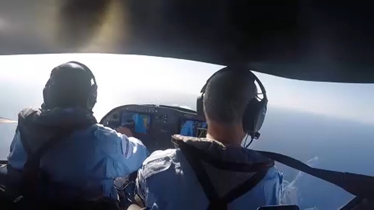 Pilóták is mentenek a Földközi-tengeren