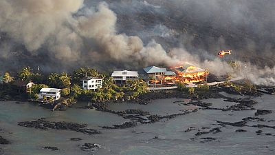 Hawaii'de lavlar nedeniyle 600'den fazla ev kül oldu