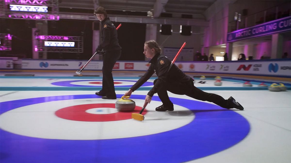 World-class curlers throw and sweep their way through an unforgettable Arctic Cup in Siberia