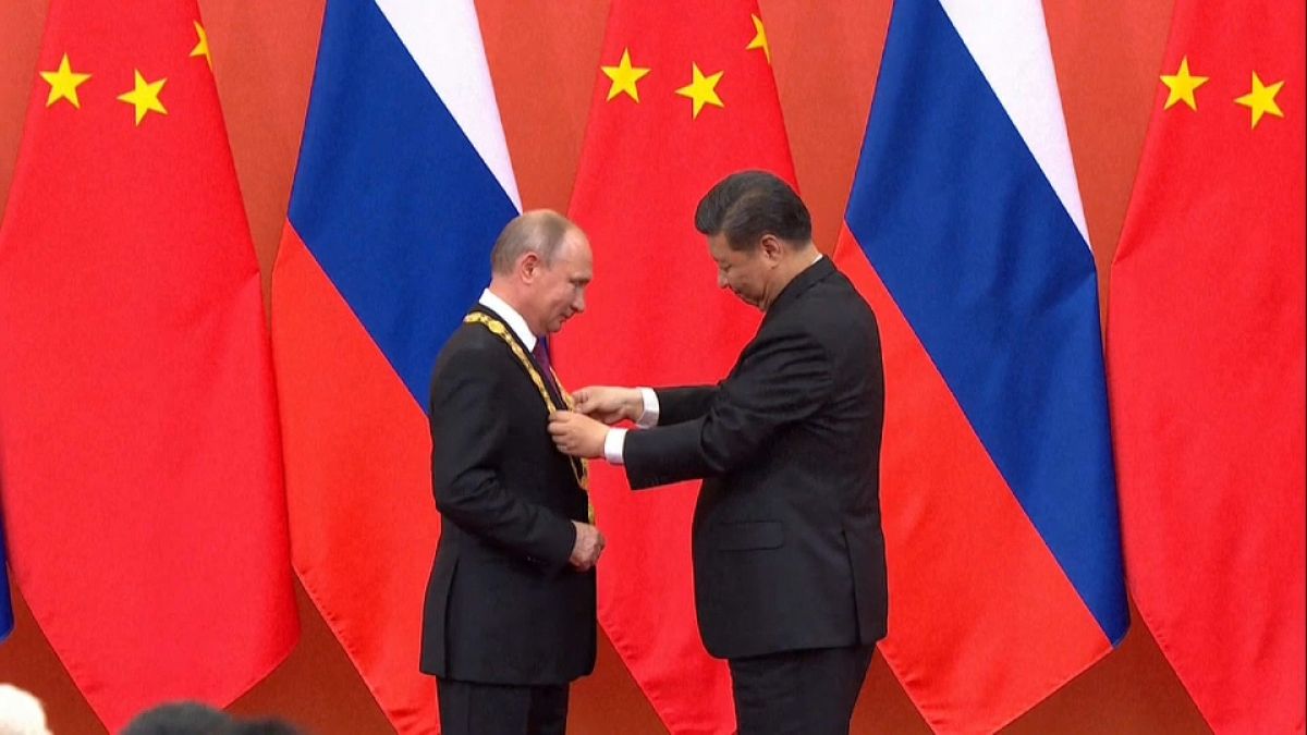 As G7 summit begins Russia's Putin meet China's Xi