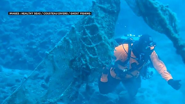 Les filets perdus, pièges des fonds marins Les filets perdus, pièges des fonds marins
