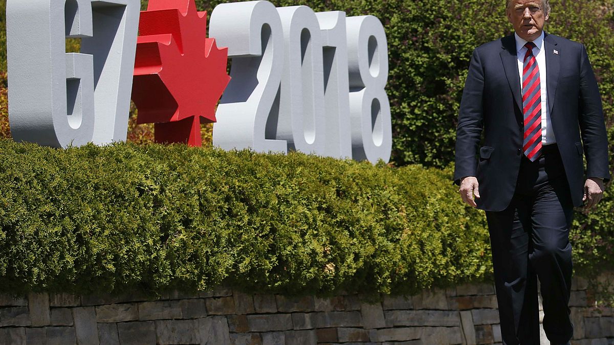 Trump miatt feszült a G7-csúcs