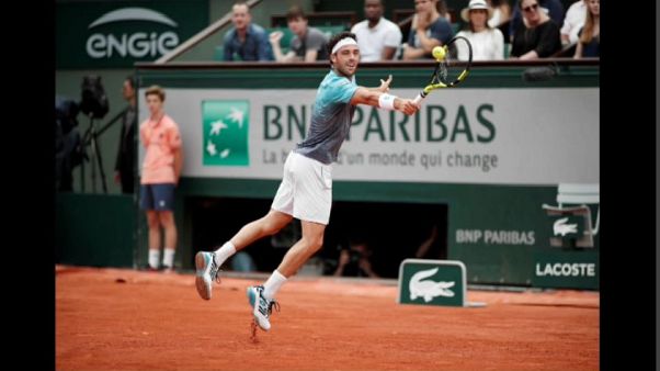 Roland Garros: finisce tra gli applausi la favola di Cecchinato Roland Garros: finisce tra gli applausi la favola di Cecchinato