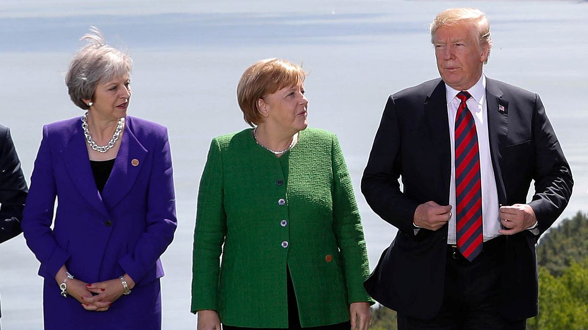 Sorrisos escondem tensões na cimeira do G7