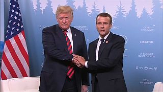 Macron y Trump rebajan la tensión del G7