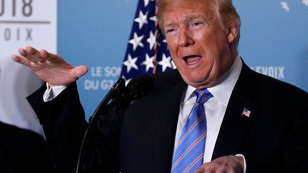 G7: Σκληρή στάση Τραμπ στο εμπόριο-Τι είπε για Κιμ G7: Σκληρή στάση Τραμπ στο εμπόριο-Τι είπε για Κιμ