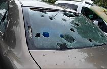 На Словению обрушился град