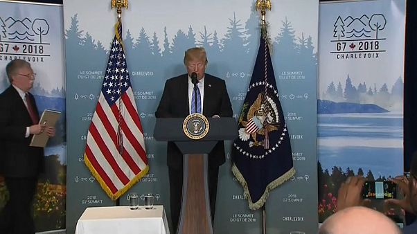 С саммита G7 - на встречу в Сингапур С саммита G7 - на встречу в Сингапур