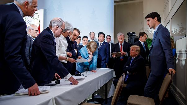 Заявление G7 без подписи США Заявление G7 без подписи США